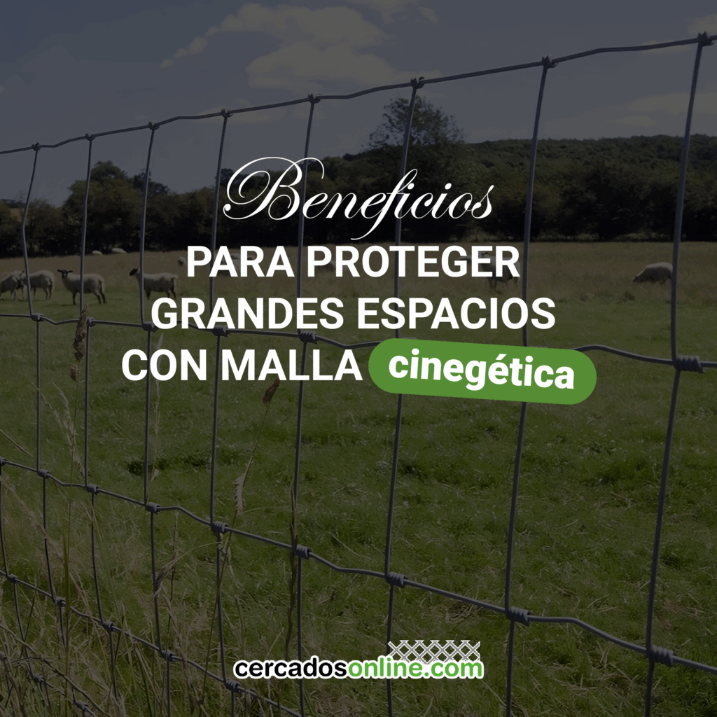 Beneficios de proteger grandes espacios con malla cinegética