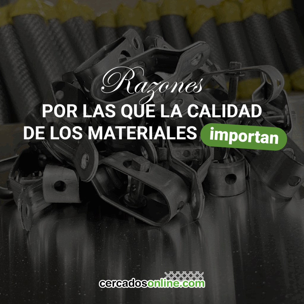 Razones por las que la calidad de los materiales importa en tu cerramiento