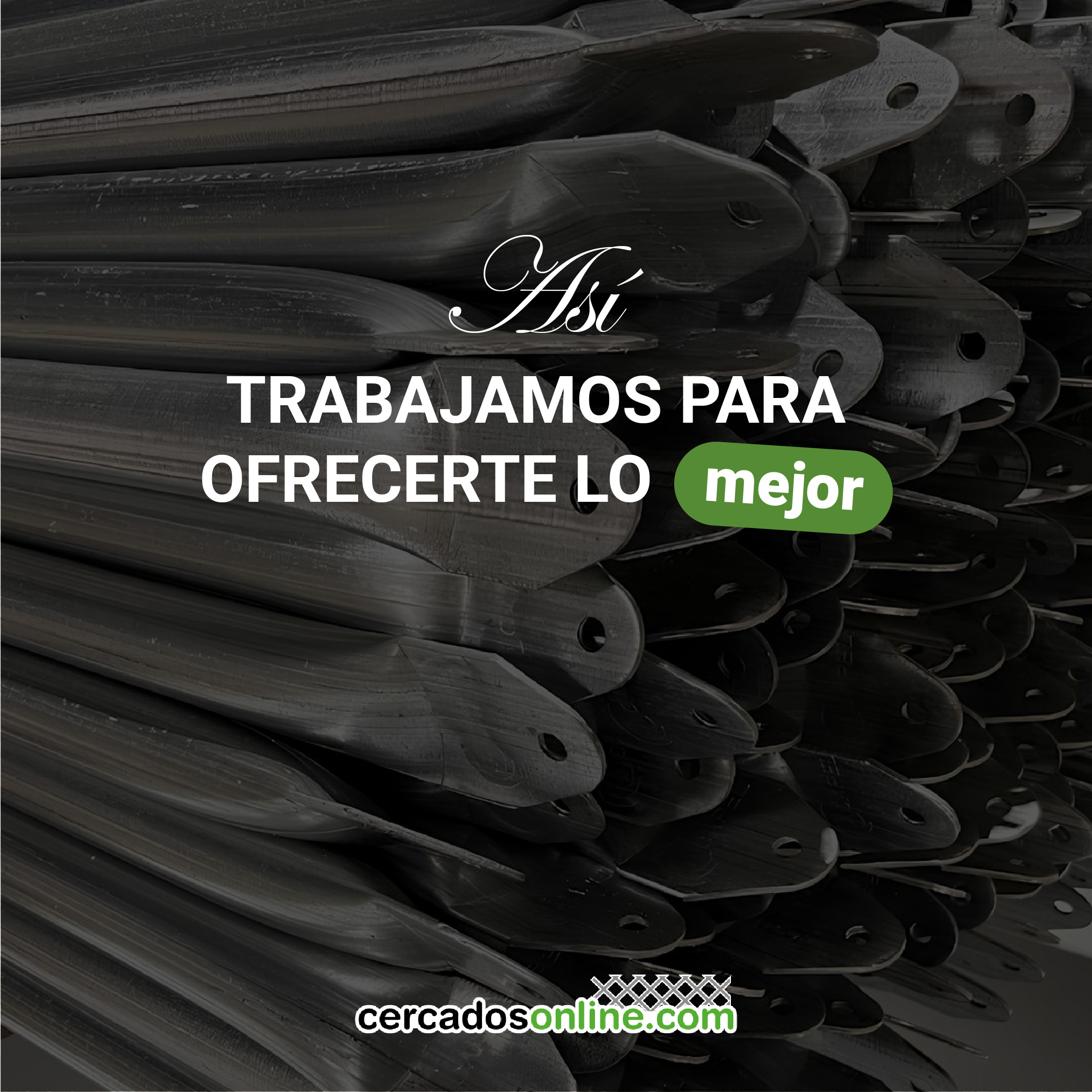 ¿Te has preguntado cómo fabricamos cada valla y cerramiento?