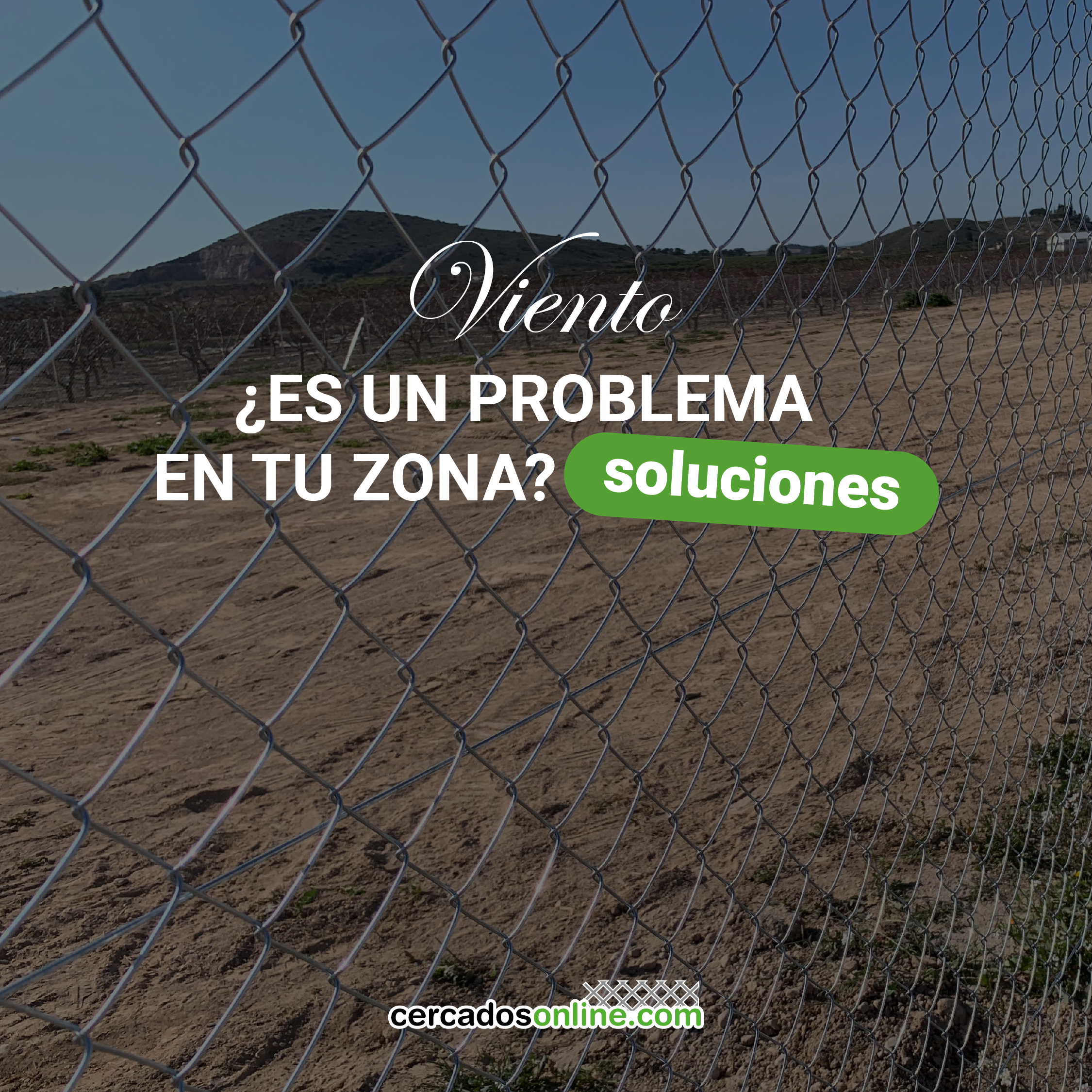 Viento y vallas metálicas: Claves para evitar daños en zonas ventosas