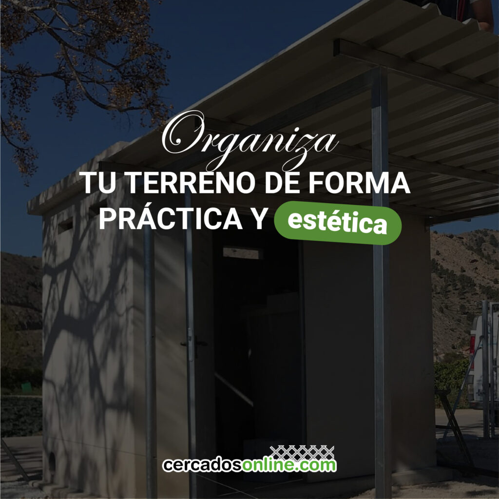Organiza tu terreno de forma práctica y estética