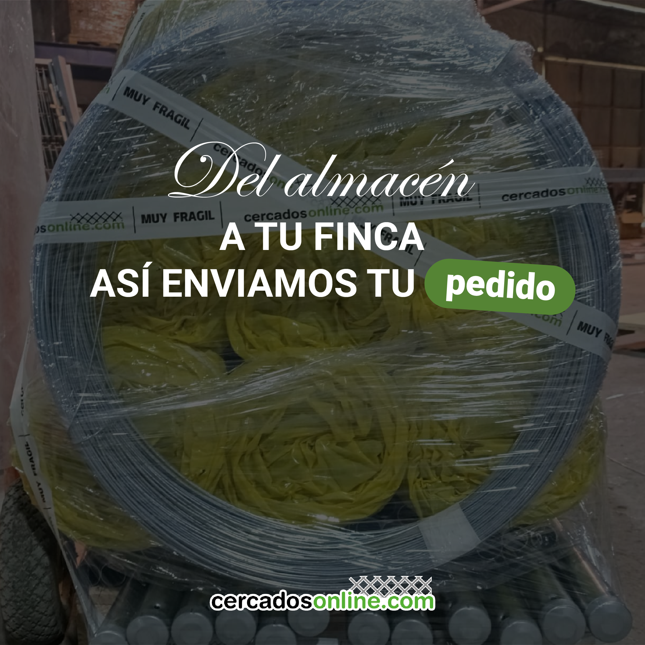 Del almacén a tu finca: así enviamos tu pedido