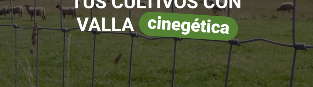 Protege tus cultivos con valla cinegética