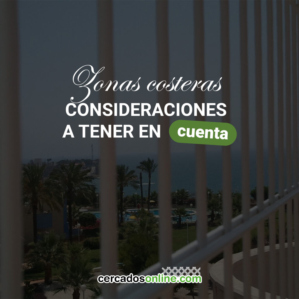Zonas costeras: consideraciones a tener en cuenta
