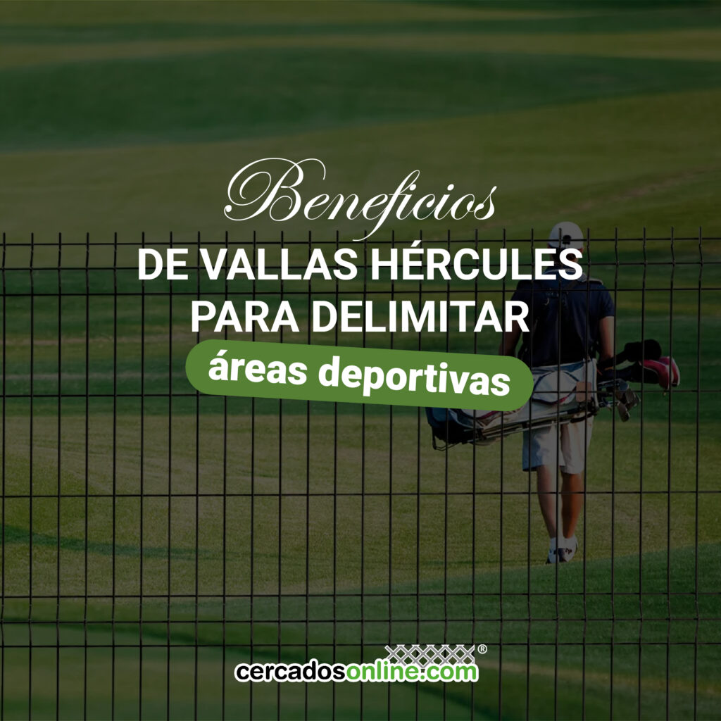 Beneficios de vallas hércules para delimitar áreas deportivas