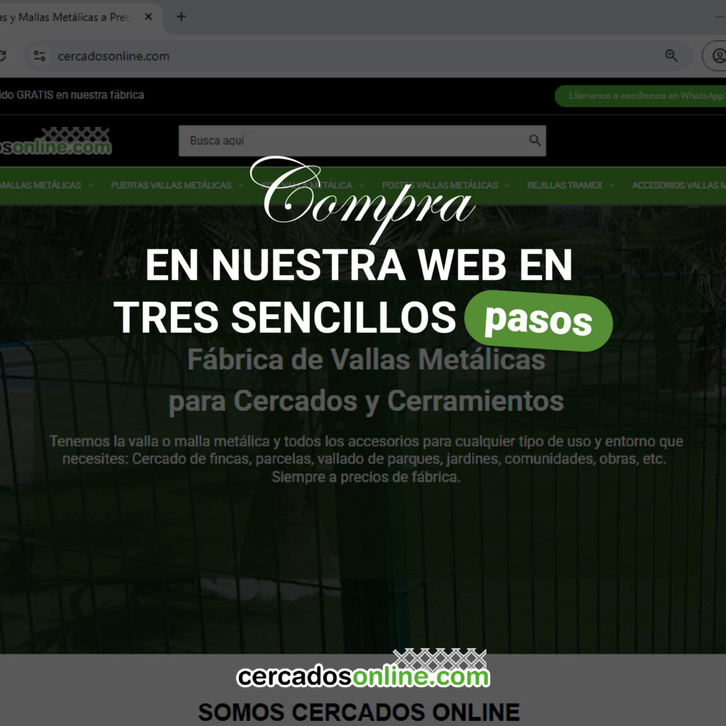 Cómo comprar en nuestra web en 3 sencillos pasos