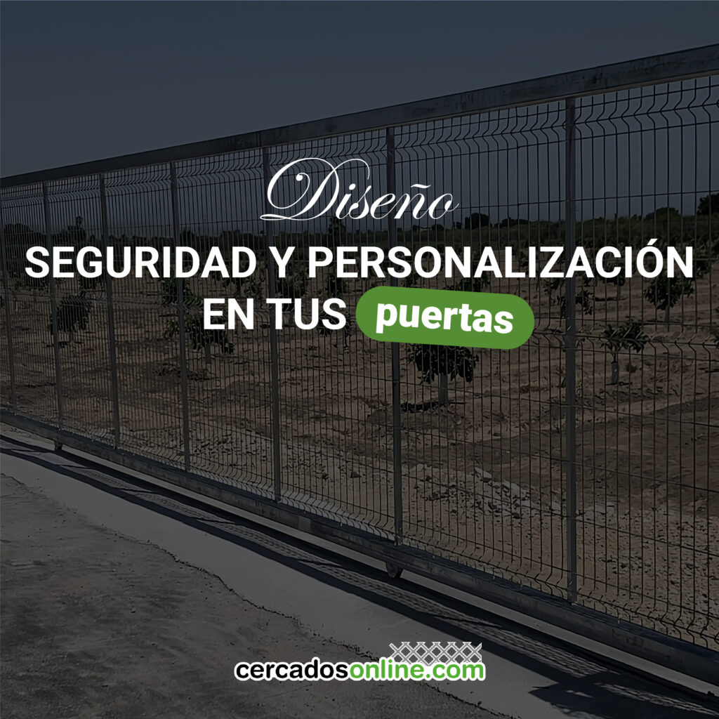 Puertas metálicas: diseño, seguridad y personalización para tu proyecto