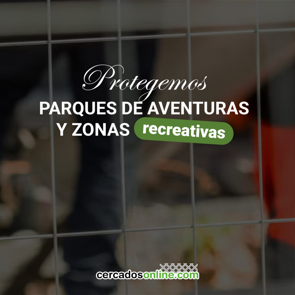 Protegemos parques de aventuras y zonas recreativas