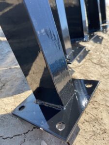 Poste malla hércules con placa