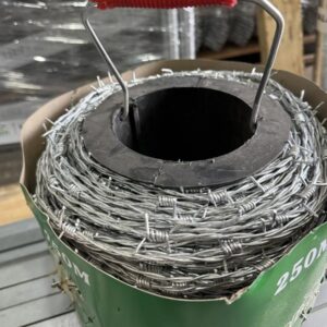 Rollo Alambre de espino 250 m Galvanizado